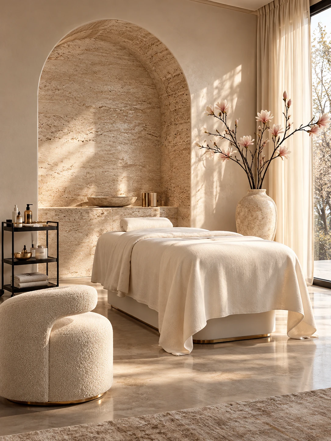 Inspiración de un salón luminoso